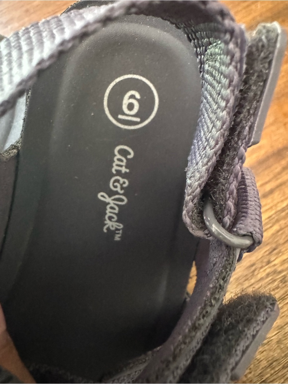 Cat & Jack Brown Adjustable Strap Kids Sandals - Picture 2 of 3